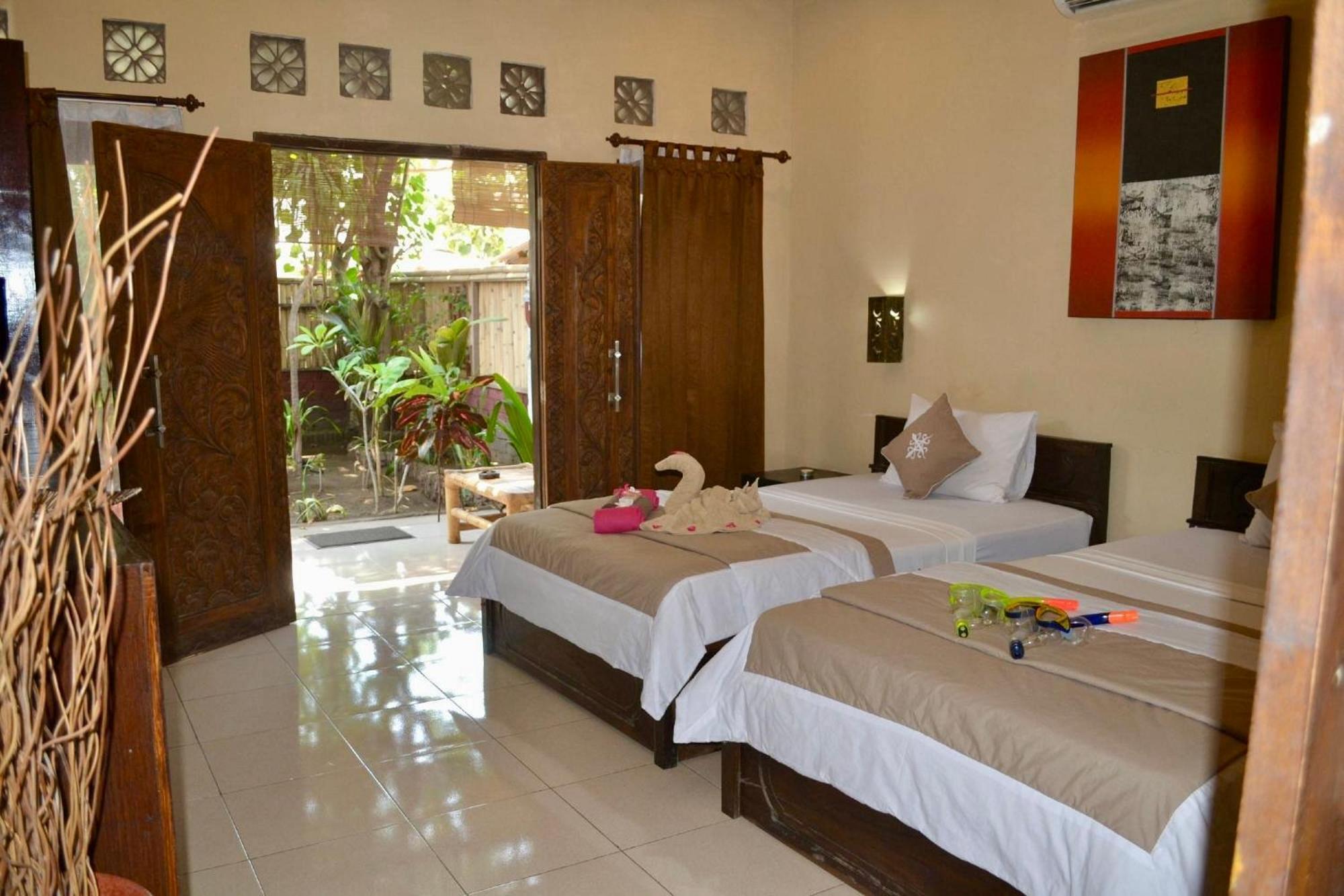 Zoe Bungalows Gili Trawangan Esterno foto